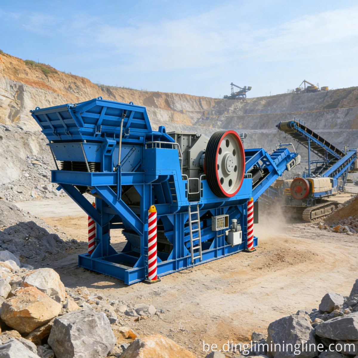 Crawler Jaw Crusher Plant